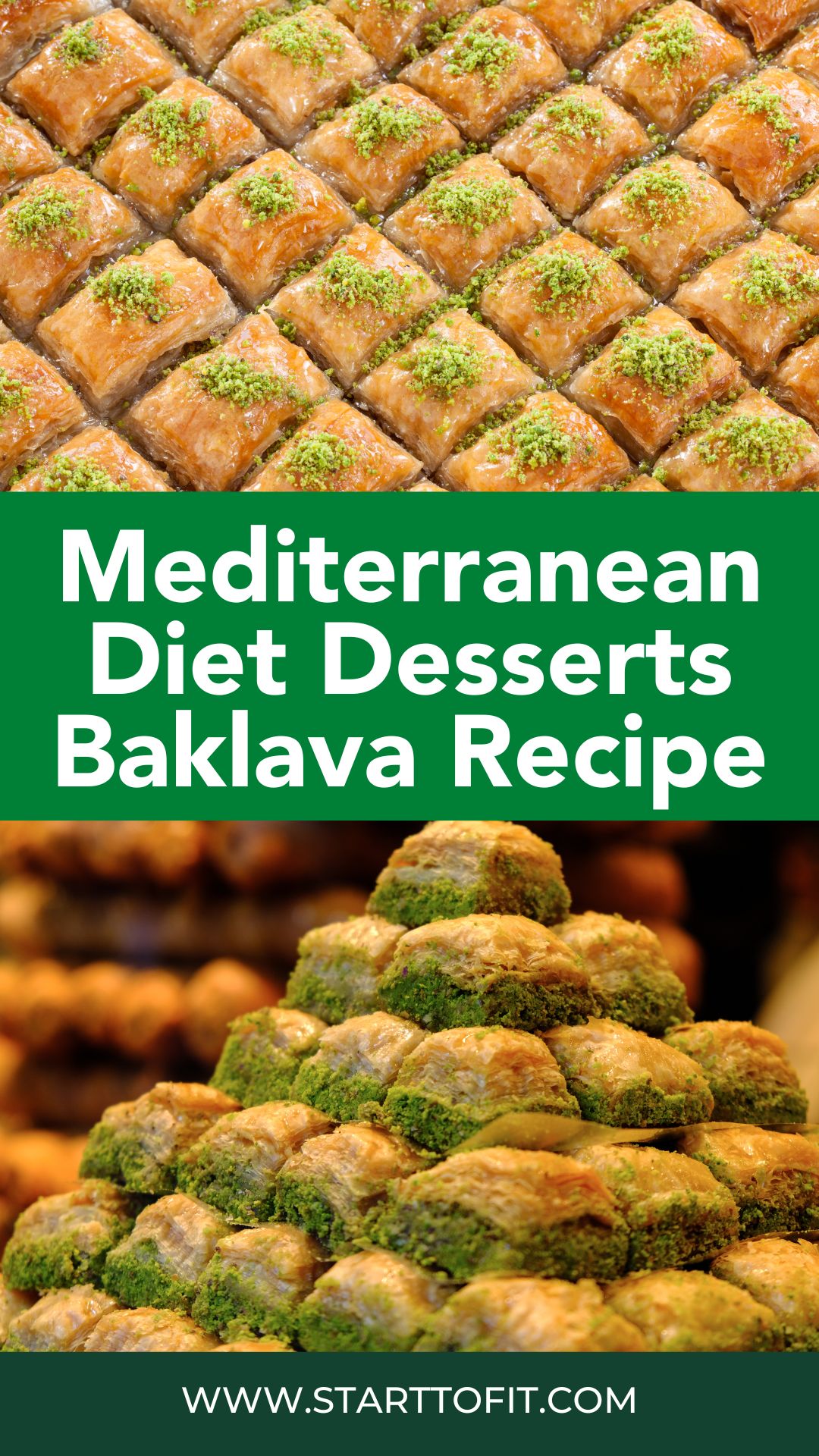 Mediterranean Diet Desserts Baklava Recipe