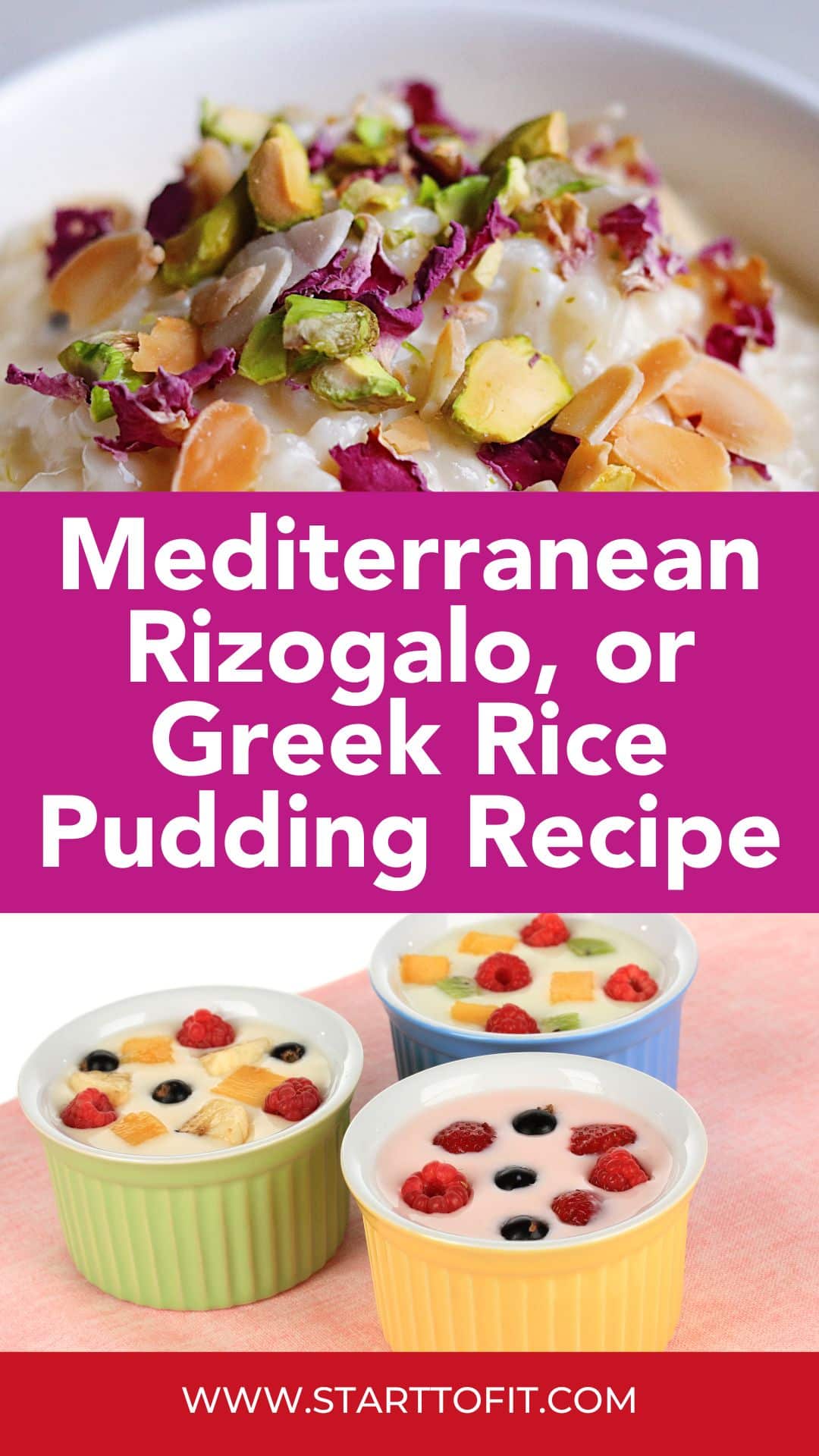 Mediterranean Diet Desserts Rizogalo Greek rice Pudding Recipe