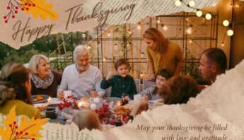 Happy Thanksgiving Day wishes card