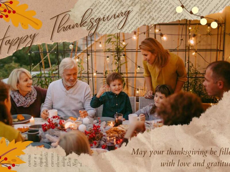 Happy Thanksgiving Day wishes card