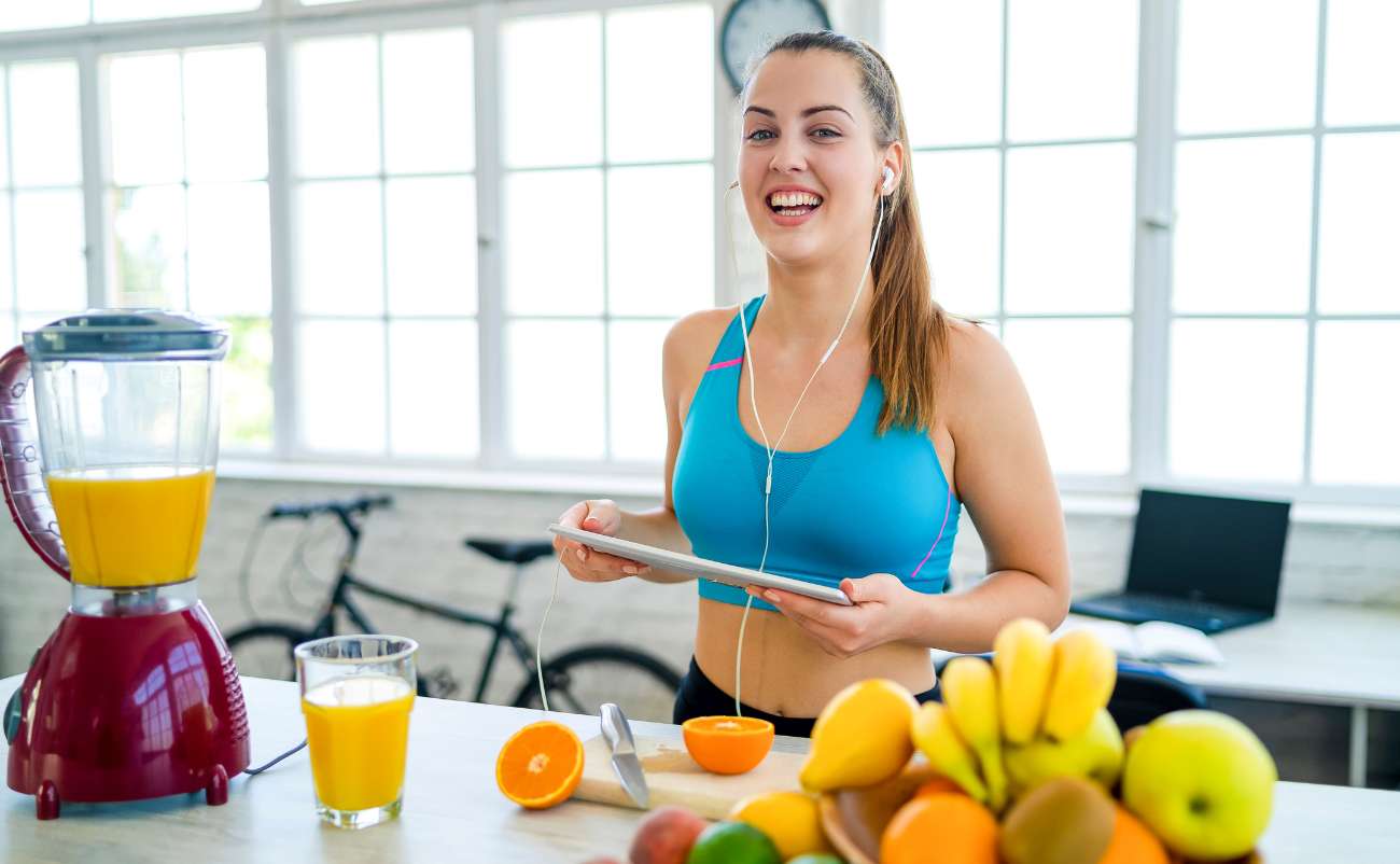 beautiful girl checking Easy Mediterranean Diet Meal Plans for Her