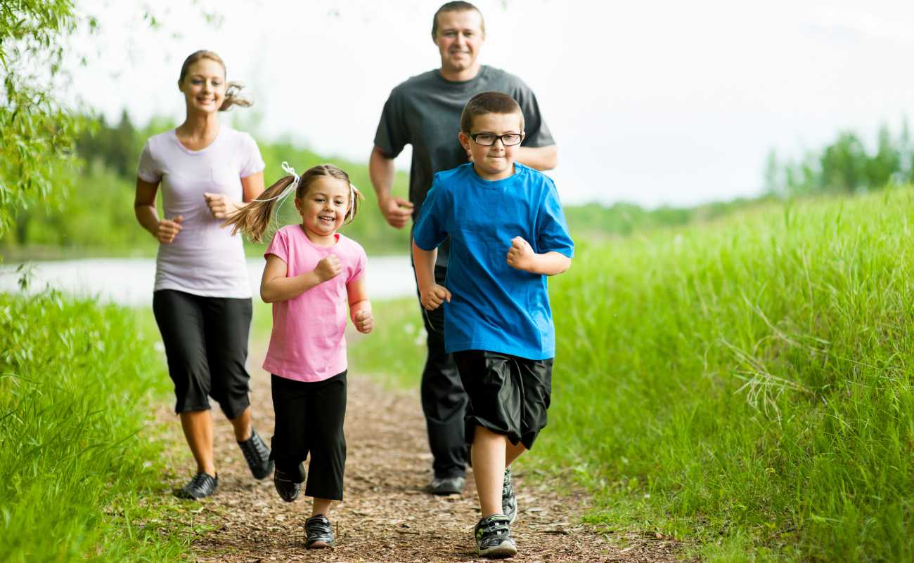 family start running exercises to beat procrastination