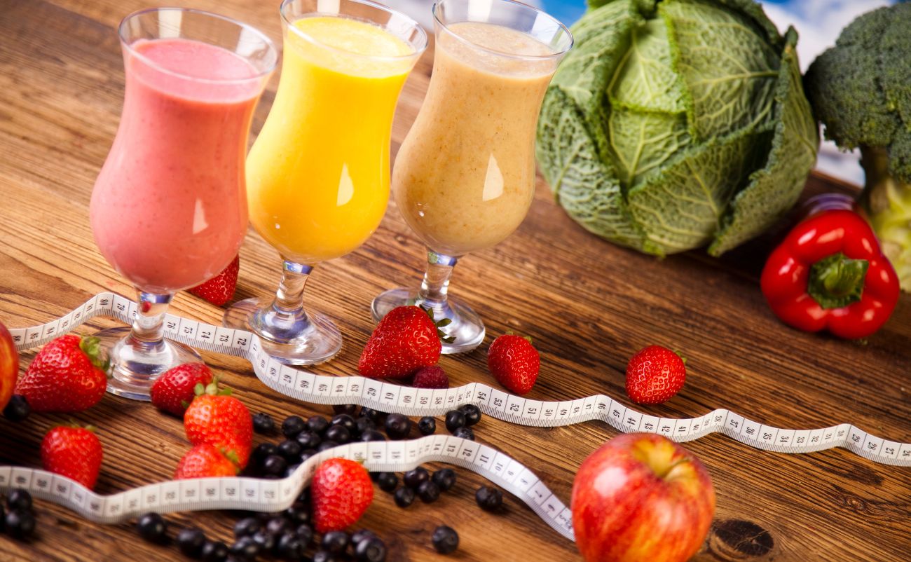 GYM Trainer suggest fruite diet smoothie and juice diet for weight loss